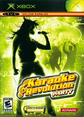 Karaoke Revolution Party (USA) box cover front